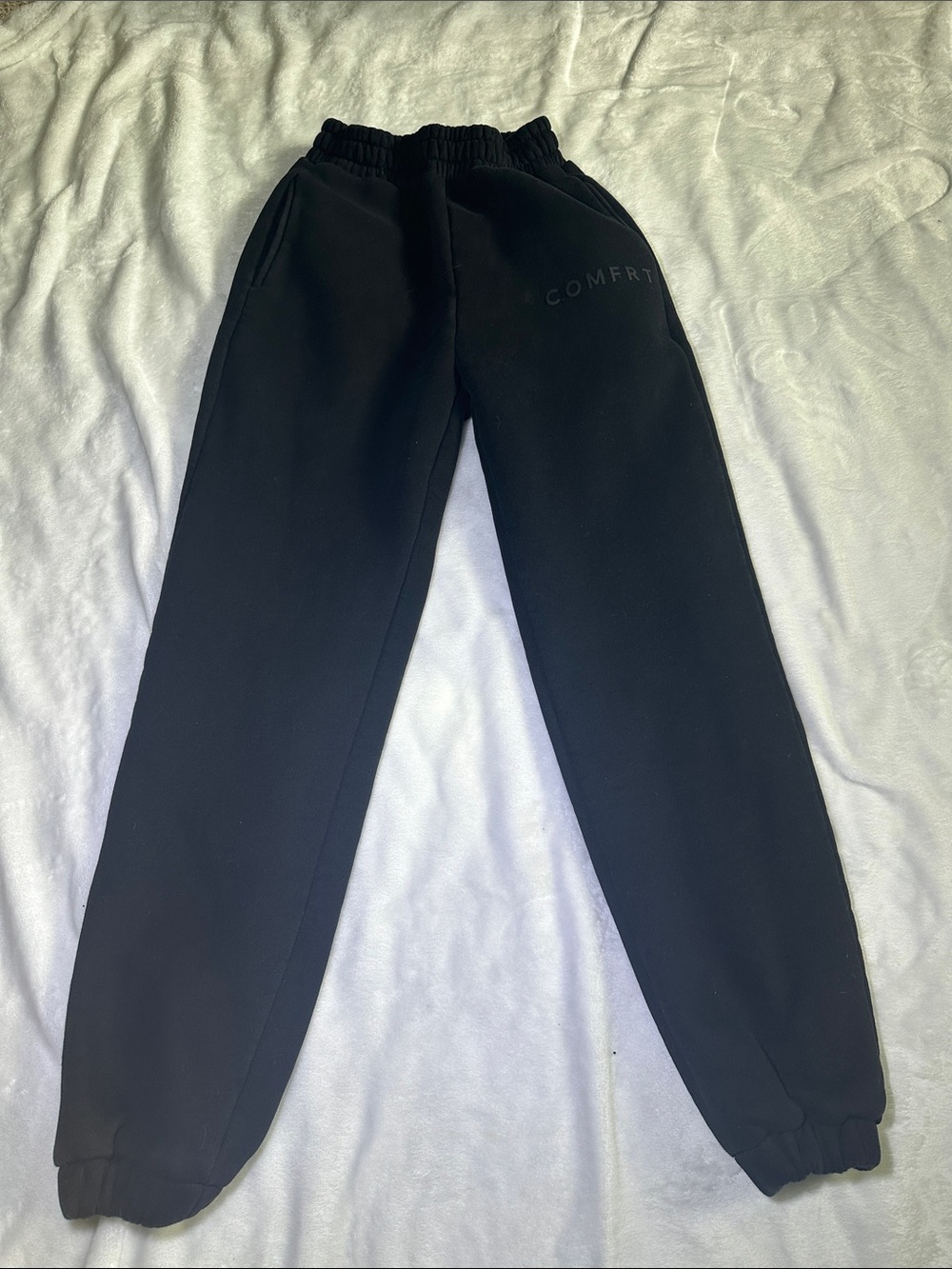 Black Comfort Men's Jogger Sweatpants